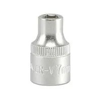 Головка торцевая 6-гранная квадрат 3/8 ", М = 7 мм, L = 28 мм, YT-3802 YATO
