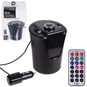 Модулятор FM 5в1 B16 12-24v Bluetooth