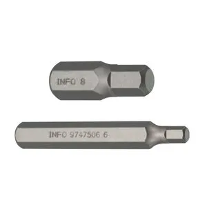 10 мм Бита 6-гр. (HEX) 8 мм, L=75 мм, 9747508 INFO tools