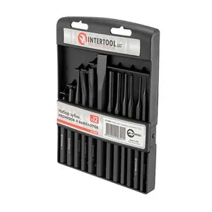Набор зубил, кернеров и выколоток 12шт, HT-0289 INTERTOOL