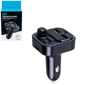Модулятор FM 5в1 C17 12-24v Bluetooth (С17)