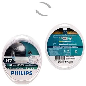 Автолампа Philips X-treme Vision H7 + 130% 12V 55W PX26d 2 шт.