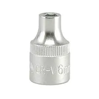 Головка торцевая 6-гранная квадрат 3/8 ", М = 6 мм, L = 28 мм, YT-3801 YATO