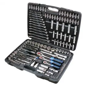 Набор инструментов 215 ед., 6гр., 4-32 мм 1/4" & 3/8" & 1/2", F-42152-5 FORSAGE