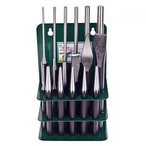 Набор кернов, зубил, выколоток. 17 пред.(56110-17M HANS tools)