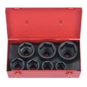 Набор головок 3/4", шестигранных 7 пр. (6071 Force)
