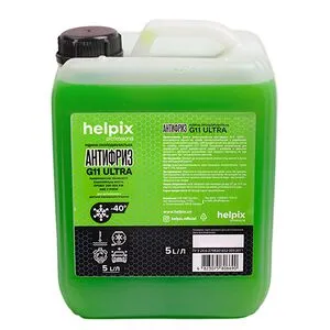 Антифриз "HELPIX" G11 зеленый (5л) (6690)