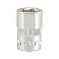 Головка торцевая 6-гранная квадрат 3/8 ", М = 13 мм, L = 28 мм, YT-3808 YATO