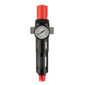 Фильтр для очистки воздуха с редуктором 1/4", 5мкм, 1200 л/мин, металл, PROFI, PT-1419 INTERTOOL