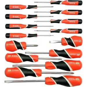 Набір викруток SL, PH, TORX. 15 шт., YT-25981 YATO