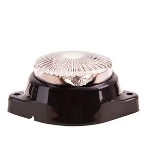 Повторитель габарита (круглый) 4 LED 12/24V белый 35*50*80 мм GERAY (201616-B)