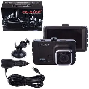 Автомобильный цифровой видеорегистратор CELSIOR DVR F808 FHD (DVR F808 FHD)