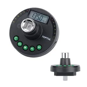 Цифровой динамометрический адаптор + шкала доворота 1/2" 6.8-135Нм DTA-135A TOPTUL
