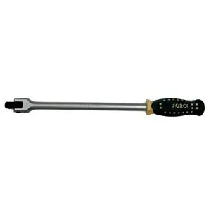 Вороток 1/2" шарнірний 380 мм з гумовим рукояткою, RF-8014380F ROCKFORCE