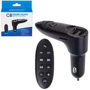 Модулятор FM 5в1 С8 12-24v Bluetooth