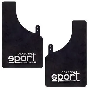 Брызговики MASTER SPORT черный (большой) 2шт (56359)