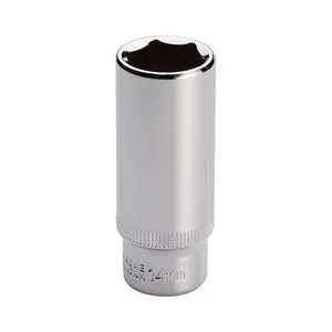 Головка шестигранная удлиненная 1/4", 14мм, Cr-V. STORM, INTERTOOL ET-0464