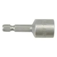 Насадка торцевая магнитная 6-гранная HEX М13 x 48 мм. HEX Ø = 1/4 ", YT-1508 YATO