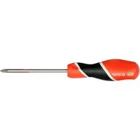 Отвертка крестовая "Philips" PH2 х 200 мм, YT-25931 YATO