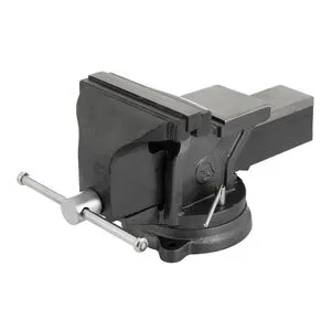 Тиски слесарные поворотные 200мм усиленные, 25,3кг, HT-0084 INTERTOOL