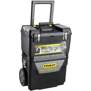 Ящик на колесах "IML Mobile Work Center 2 in 1" пластмасс. с органайзерами в крышке 47,3x30,2x62,7см, 1-93-968 STANLEY