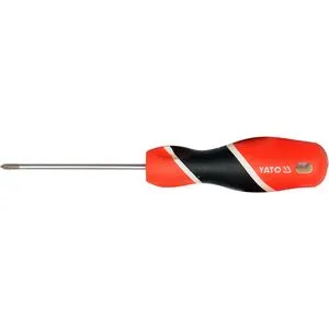Викрутка хрестова "Philips" PH0 х 100 мм, YT-25921 YATO