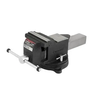 Тиски слесарные поворотные 150мм STORM, 14,05кг, HT-0087 INTERTOOL