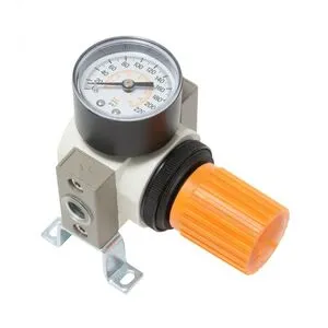 Регулятор тиску повітря з індикатором "Profi" 1/4''(F)X1/4''(F) (0-16BAR), RF-704214 ROCKFORCE