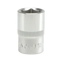 Головка торцевая 6-гранная квадрат 1/2 ", М = 18 мм, L = 38 мм, YT-1211 YATO