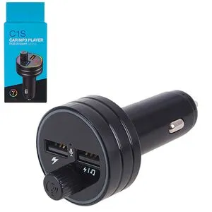 Модулятор FM 5в1 C1S 12-24v Bluetooth (С1S)