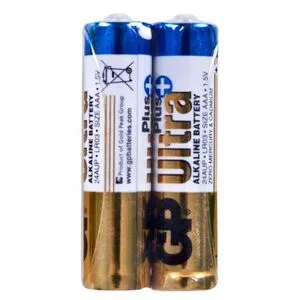 Батарейка GP ULTRA PLUS ALKALINE 1.5V 24AUP21-S2 щелочная, LR03 пвх пленка 2шт в упаковке (489119921