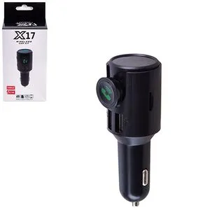 Модулятор FM 5в1 Х17 12-24v Bluetooth (X17)