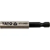 Держатель магнитный насадок отверточных 1/4 ", L = 60 мм, YT-0465 YATO