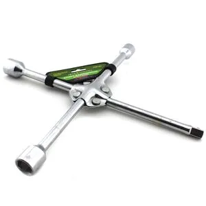 Ключ балонный крестообразный 17х19х22х1/2"DR 350 мм, АВТОТЕХНИКА 110229