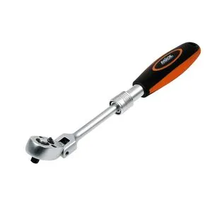 Ключ трещоточный с реверсом раздвижной 1/2", 72 зубца, 58-198 MIOL