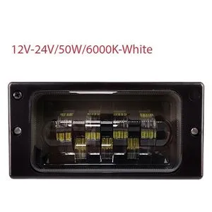 Фары доп.модель LADA/2110-14/LD-519 L3-W/12-24V/50W/7LED-6000K (LD-519 L3-W)