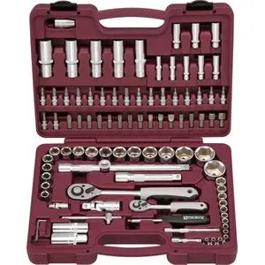 Набор инструмента универсальный 1/4", 1/2"DR, 94 предмета, UTS0094 THORVIK