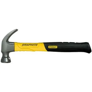 Молоток "Graphite Curve Claw" з загнутим обценьками STANLEY 1-51-507
