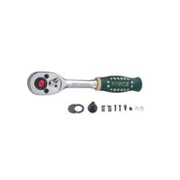 Трещотка 1/4" с резиновой ручкой L=155мм (80222 Force)