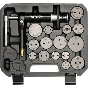 Тормозные зажимы пневматические, 16 элементов, YT-0671 YATO