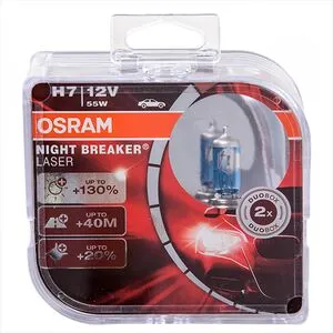 Автолампа OSRAM Night Breaker Laser + 130% H7 12V 55W PX26d (64210NBL-HCB BOX)
