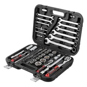 Набор инструментов 1/2" & 1/4", 82ед., Cr-V STORM, ET-8082 INTERTOOL