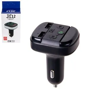 Модулятор FM 5в1 X12 12-24v Bluetooth