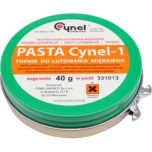 Паста для паяння "Cynel", 40 гр., 76835 VOREL