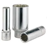 Головка 1/2" глубокая 12-гр. 30мм, L=77 (5497730 Force)