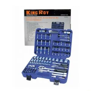 Набор инструментов универсальный 1/4"&1/2"DR 12-гр. 94 ед., 094MDA-12 KingRoy (8126)