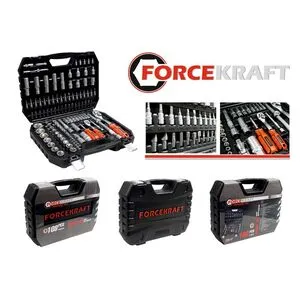 Набор инструментов 108пр. 1/2" , 1/4" (6гр.), FK-41082-5 FORCEKRAFT