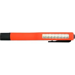 Фонарь LED на батарейки 3Х ААА с 8 диодами, магнит + клипса, YT-08514 YATO
