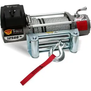 Лебедка T-MAX EW-12500 12V/5,665т IMPROVED OFFROAD SERIES