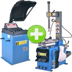 Комплект шиномонтажного оборудования BEST T521+W61